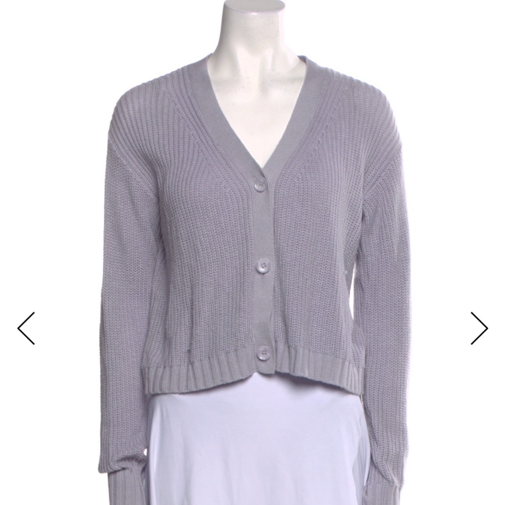 Sablyn Lilac Cashmere Cardigan